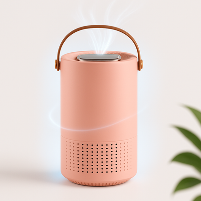 Purificateur d'Air HEPA Portable USB – Idéal pour Bureau et Voiture