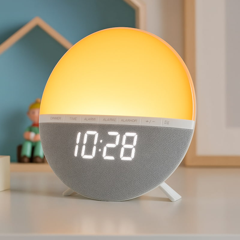 Réveil simulateur d'aube enfant - LumiAube