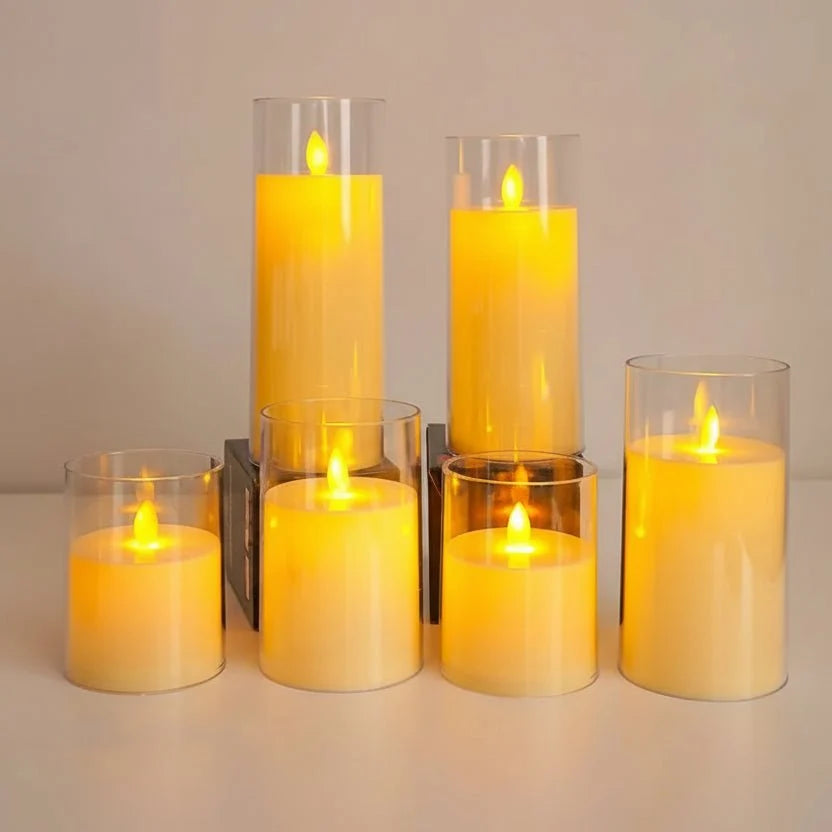 LUMICANDLE – Bougie LED rechargeable pour éclairage d'ambiance