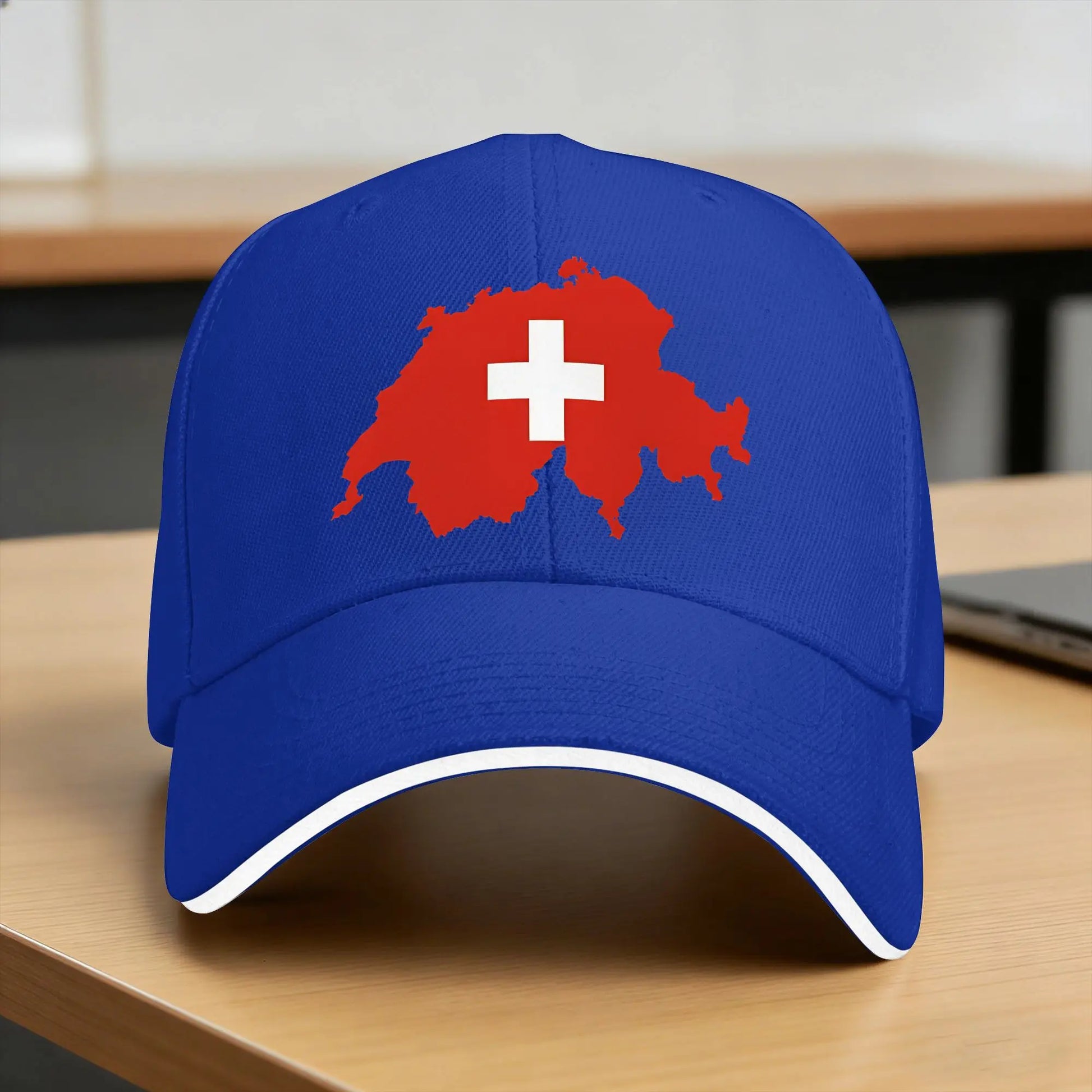 Casquette de baseball avec drapeau et carte de la Suisse, streetwear suisse, chapeaux hip-hop, casquette snapback pour hommes et femmes, sport de plein air, printemps