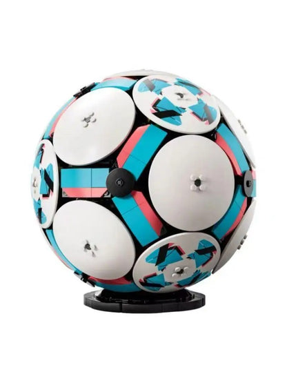 Ballon de Football en Briques de Construction – Set d’Exposition Créatif pour Enfants et Fans de Sport