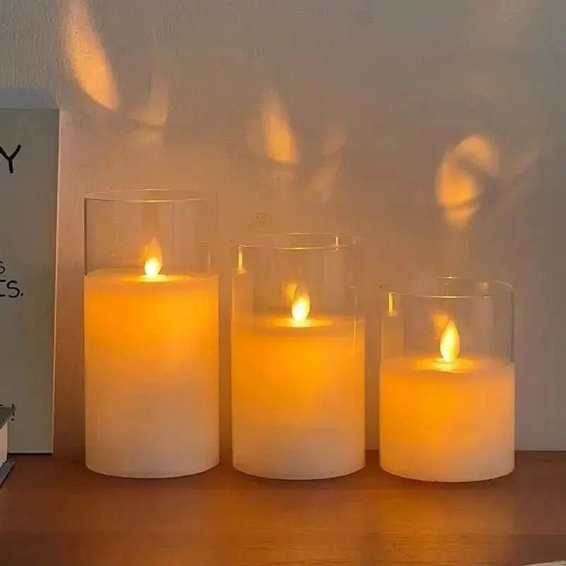 LUMICANDLE – Bougie LED rechargeable pour éclairage d'ambiance