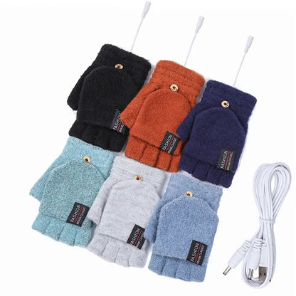 Gants chauffants à onde chaude rechargeables par USB