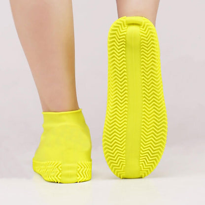 Protège-chaussures en silicone imperméable | Surchaussures en caoutchouc antidérapantes pour les jours de pluie