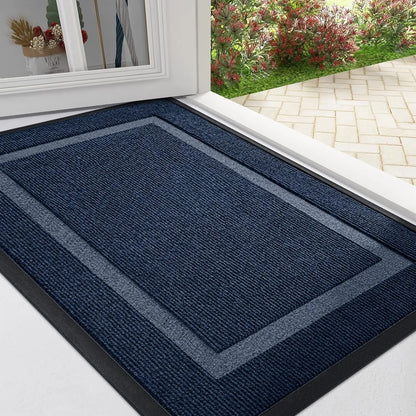 Aenor - Tapis de Porte en Caoutchouc Lourd Antidérapant Intérieur Extérieur