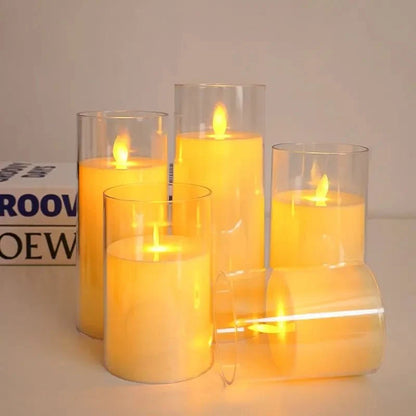 LUMICANDLE – Bougie LED rechargeable pour éclairage d'ambiance