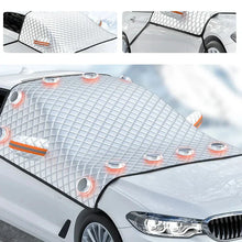 Couverture de pare-brise magnétique FrostGuard Max | Protection contre le gel en hiver & protection UV en été | Imperméable & facile à fixer