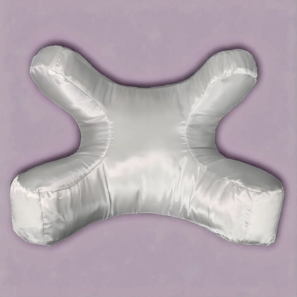 SilkRest - Coussin de visage avec housse en satin de luxe