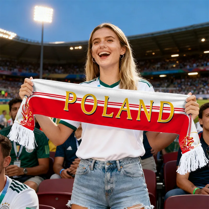 Sciarpa da Tifoso della Coppa del Mondo – Stile, Passione e Comfort per gli Appassionati di Calcio