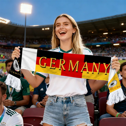 Sciarpa da Tifoso della Coppa del Mondo – Stile, Passione e Comfort per gli Appassionati di Calcio
