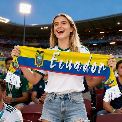 Sciarpa da Tifoso della Coppa del Mondo – Stile, Passione e Comfort per gli Appassionati di Calcio