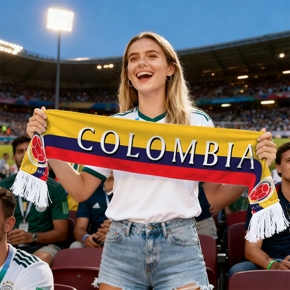 Sciarpa da Tifoso della Coppa del Mondo – Stile, Passione e Comfort per gli Appassionati di Calcio