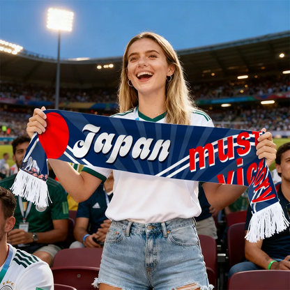 Sciarpa da Tifoso della Coppa del Mondo – Stile, Passione e Comfort per gli Appassionati di Calcio