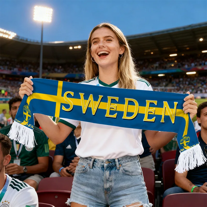 Sciarpa da Tifoso della Coppa del Mondo – Stile, Passione e Comfort per gli Appassionati di Calcio