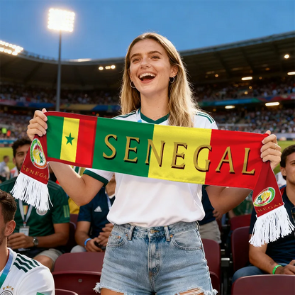 Sciarpa da Tifoso della Coppa del Mondo – Stile, Passione e Comfort per gli Appassionati di Calcio