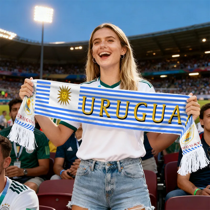 Sciarpa da Tifoso della Coppa del Mondo – Stile, Passione e Comfort per gli Appassionati di Calcio