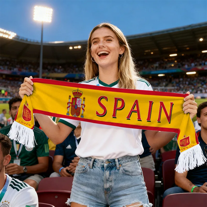 Sciarpa da Tifoso della Coppa del Mondo – Stile, Passione e Comfort per gli Appassionati di Calcio