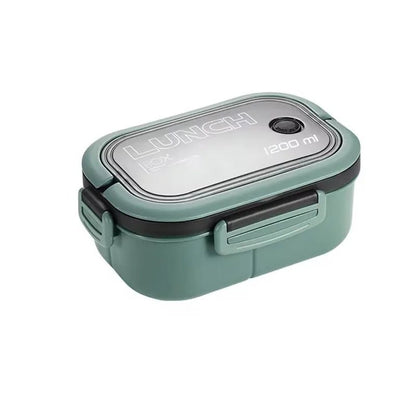 BENTOMATE – Boîte à lunch Bento à deux étages avec couverts pour un usage quotidien