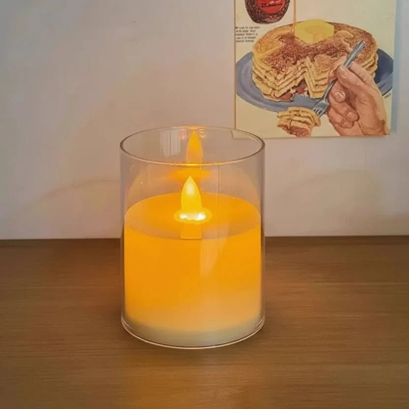 LUMICANDLE – Bougie LED rechargeable pour éclairage d'ambiance