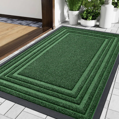 Aenor - Tapis de Porte en Caoutchouc Lourd Antidérapant Intérieur Extérieur