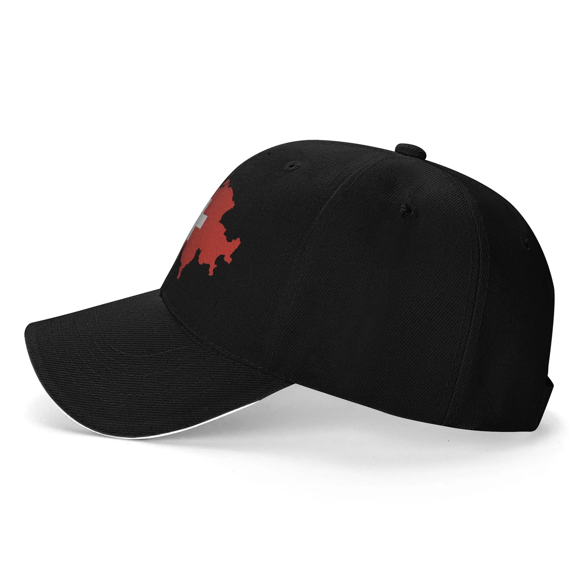 Casquette de baseball avec drapeau et carte de la Suisse, streetwear suisse, chapeaux hip-hop, casquette snapback pour hommes et femmes, sport de plein air, printemps