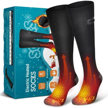 Chaussettes Chauffantes Thermavolt | 3 Niveaux de Chauffage | Avec Powerbank | Chaussettes Chaudes Unisexes pour l'Hiver et les Voyages