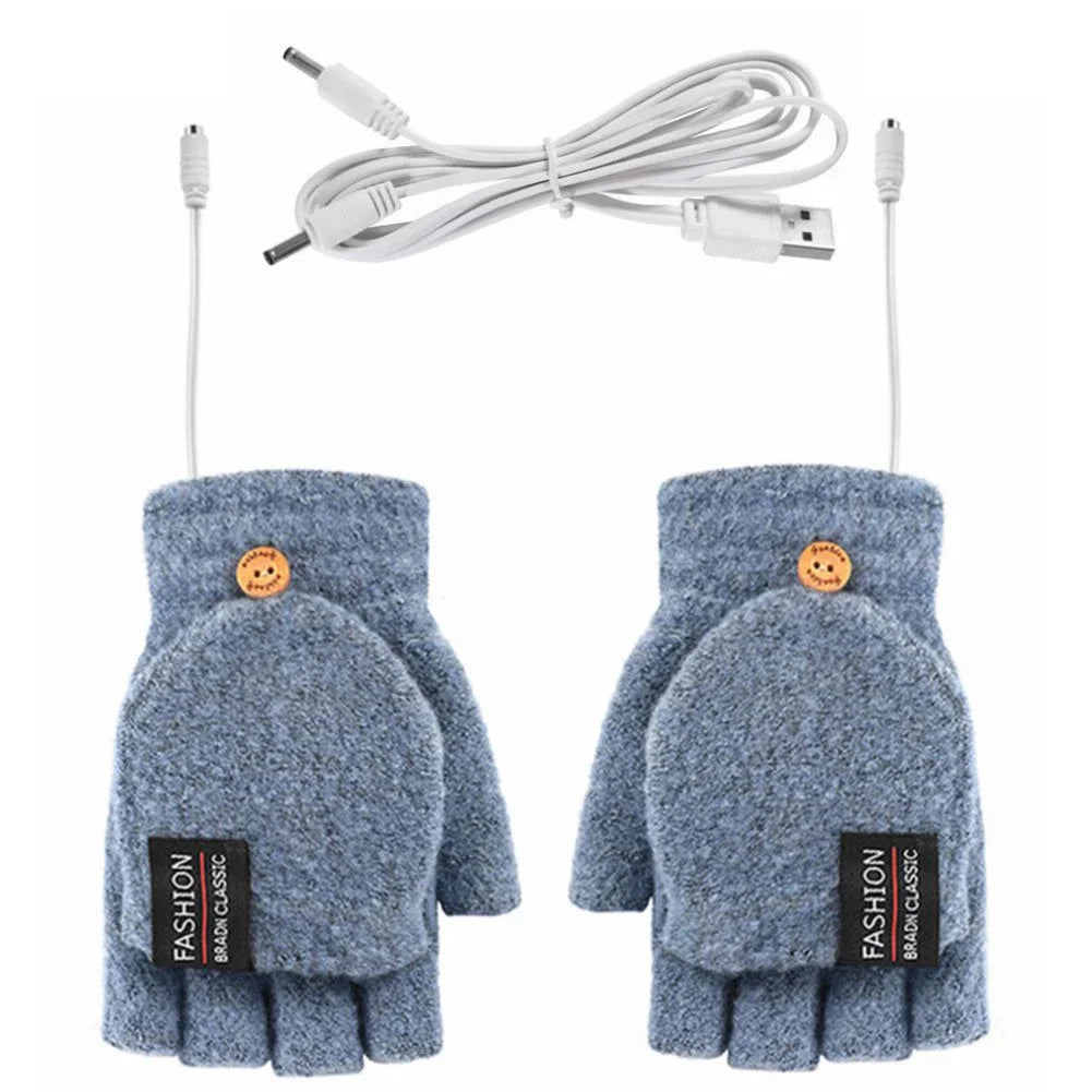 Gants chauffants à onde chaude rechargeables par USB