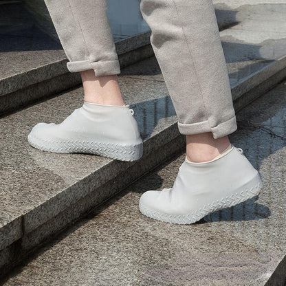 Protège-chaussures en silicone imperméable | Surchaussures en caoutchouc antidérapantes pour les jours de pluie