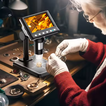 Microscope Numérique avec Écran de 4,3'' – Grossissement 1000X