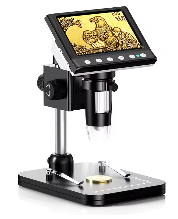 Microscope Numérique avec Écran de 4,3'' – Grossissement 1000X