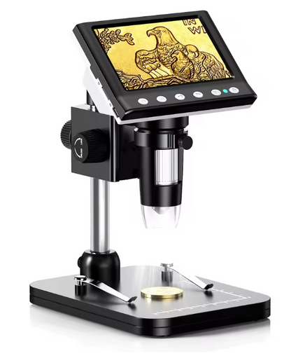 Microscope Numérique avec Écran de 4,3'' – Grossissement 1000X
