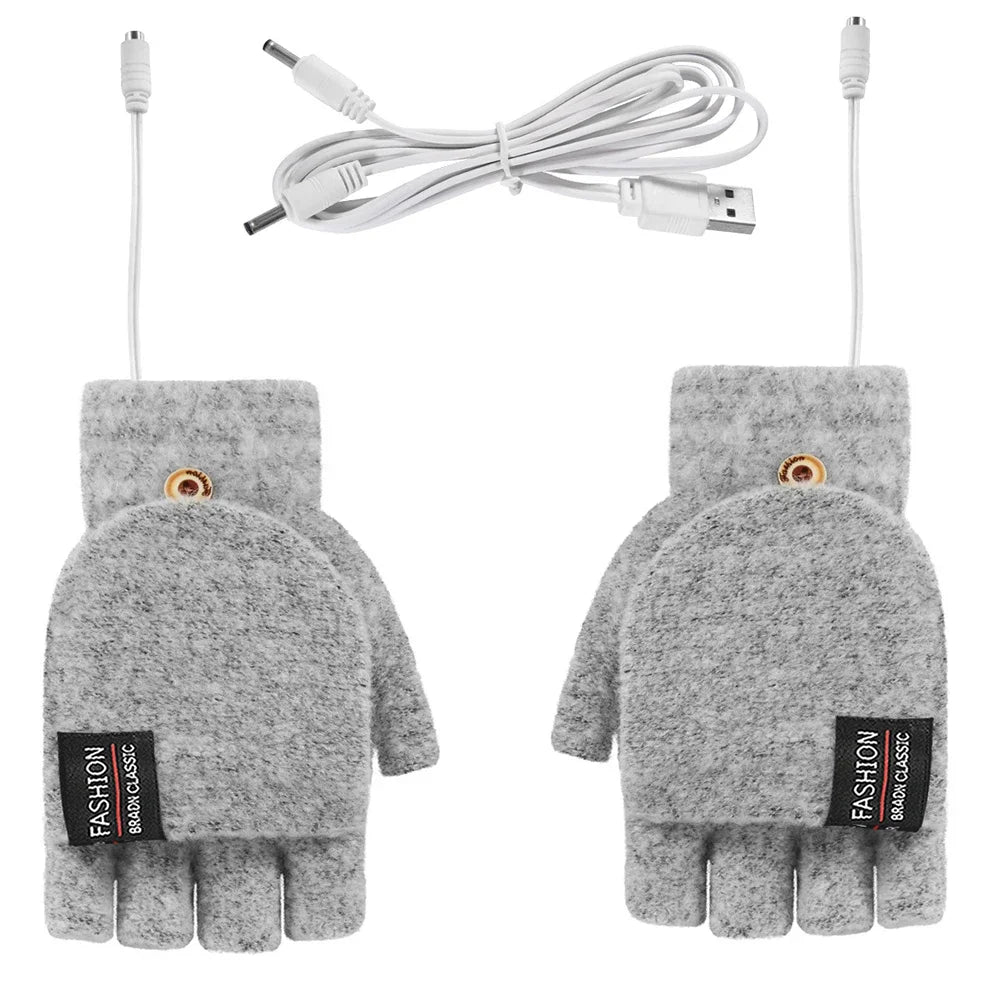 Gants chauffants à onde chaude rechargeables par USB