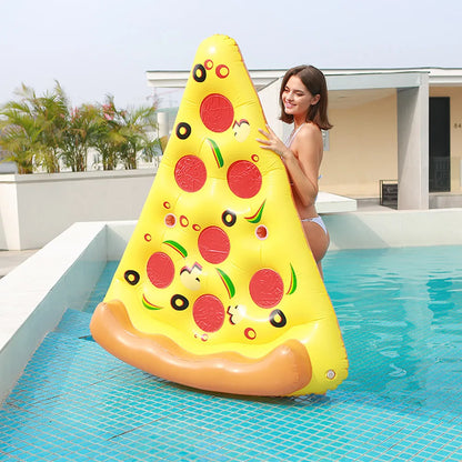 Matelas Gonflable Pizza Gigantesque – Détendez-vous et Profitez avec Style
