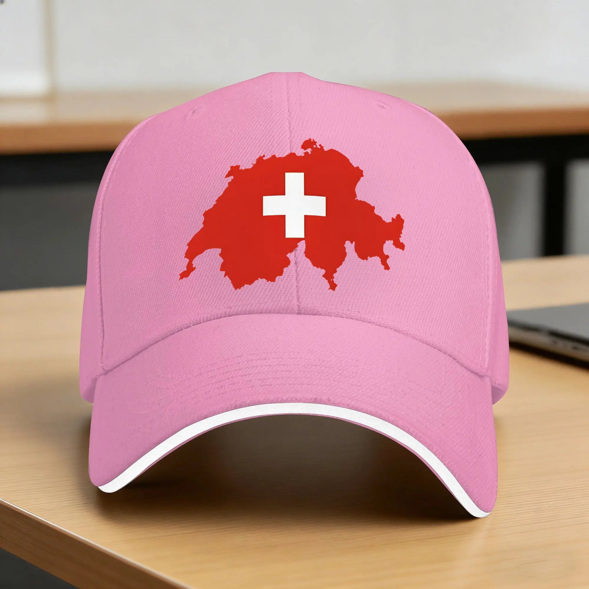 Casquette de baseball avec drapeau et carte de la Suisse, streetwear suisse, chapeaux hip-hop, casquette snapback pour hommes et femmes, sport de plein air, printemps