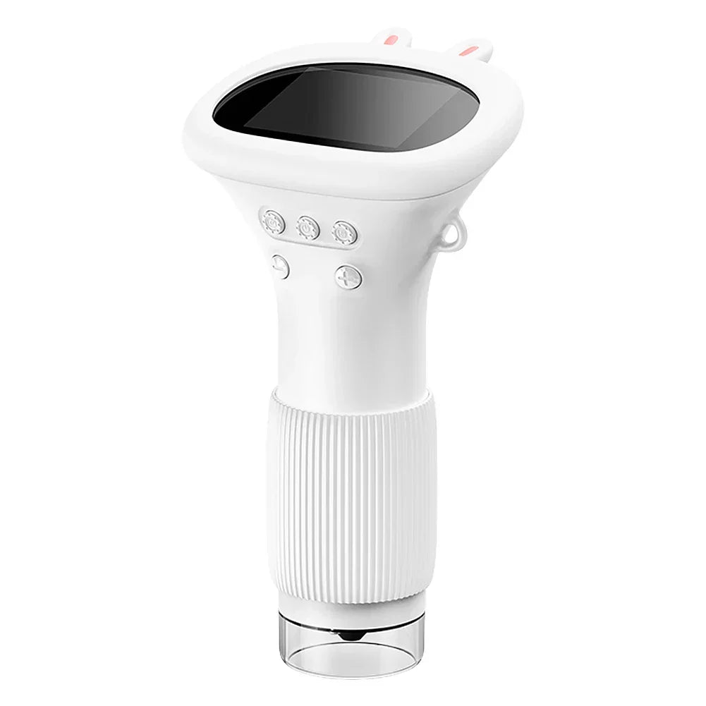 OptiLux Elite Microscope de Poche | Grossissement 1000X avec un écran IPS de 2 pouces et 8 lampes LED pour une exploration et une découverte améliorées en déplacement.