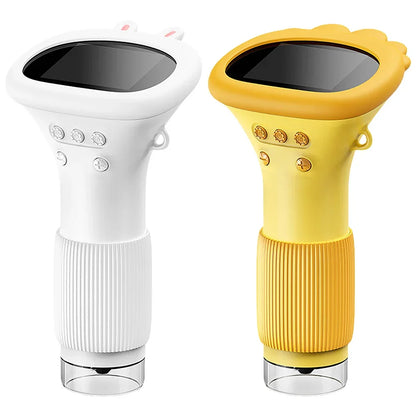 OptiLux Elite Microscope de Poche | Grossissement 1000X avec un écran IPS de 2 pouces et 8 lampes LED pour une exploration et une découverte améliorées en déplacement.