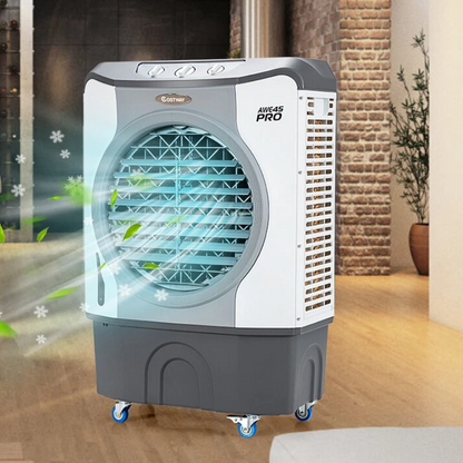 Refroidisseur d’Air 4-en-1 – Ventilateur, Humidificateur et Purificateur, Réservoir 45L
