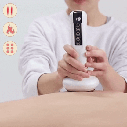 Massagegerät mit Schröpfkopf