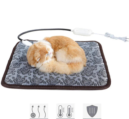 Coussin chauffant pour animaux de compagnie avec régulation de température – Sûr & Imperméable