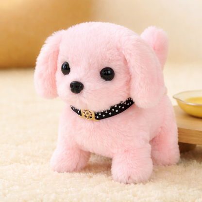 Robot Dog Interactive Plush Puppy Toy Walking Barking Tail Wagging