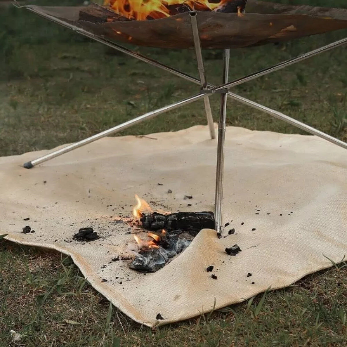 Fireproof Mat – BBQ & Fire Pit Protection