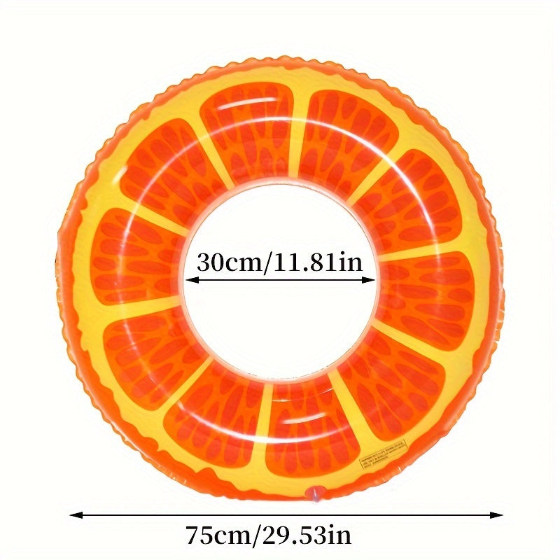 Flotteurs de Piscine Gonflables sur le Thème des Fruits – Ensemble de 3 Anneaux Durables