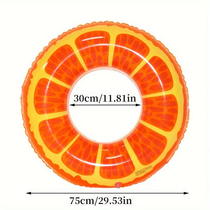 Flotteurs de Piscine Gonflables sur le Thème des Fruits – Ensemble de 3 Anneaux Durables