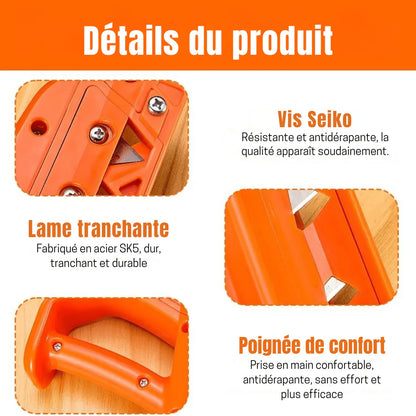 AngleEase™ – Outil de Coupe d’Angle 45° & 60° Haute Précision - Rondor
