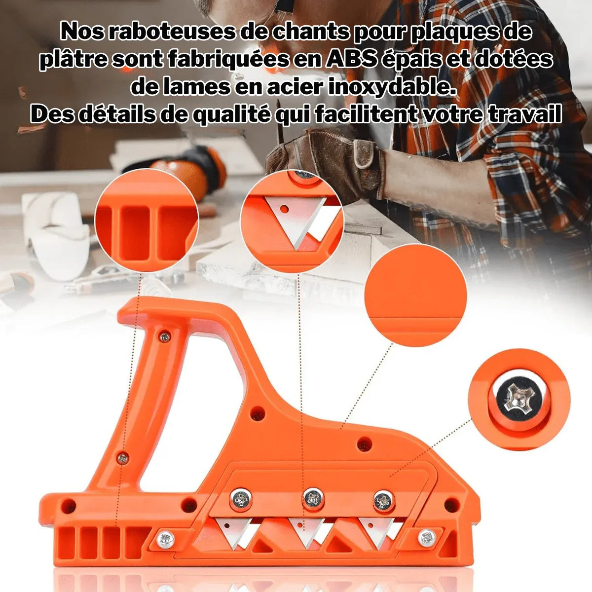 AngleEase™ – Outil de Coupe d’Angle 45° & 60° Haute Précision - Rondor