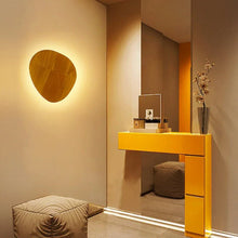 Applique Murale en Bois Naturel – Éclairage LED Contemporain pour Chambre et Salon - Rondor