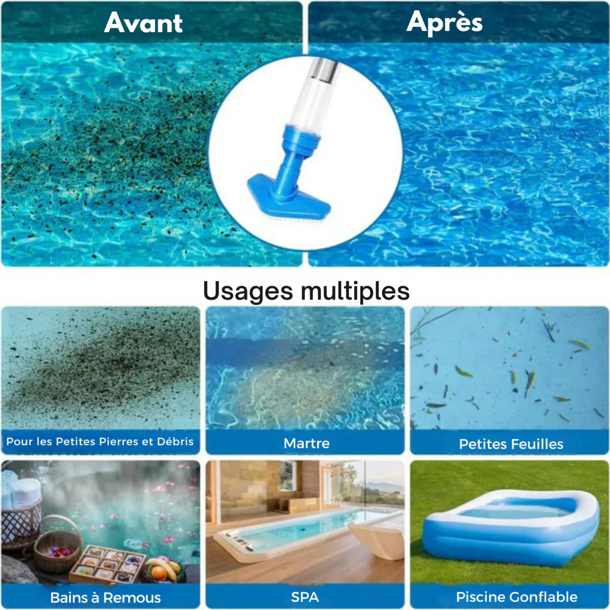 Aspirateur de piscine - Rondor