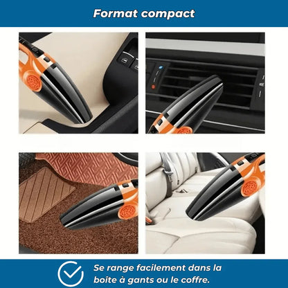 Aspirateur voiture sans fil double fonction - Rondor