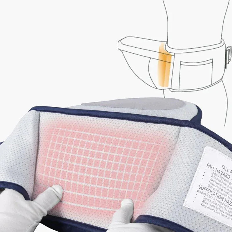 ASSISE DE PORTAGE ERGONOMIQUE - SÉCURITÉ & CONFORT - Rondor