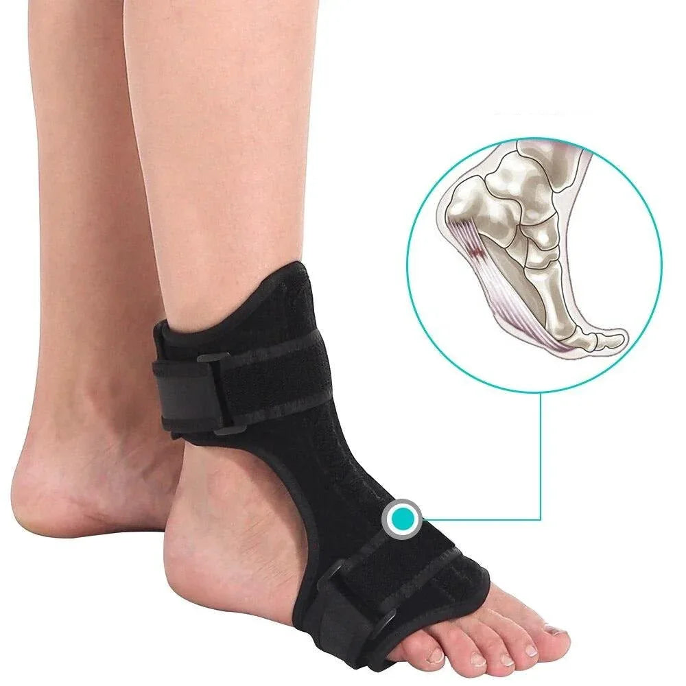 Attelle de Nuit pour Fasciite Plantaire – Soulagement Douleur Talon et Confort Ergonomique - Rondor